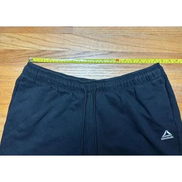 Reebok MEN'S Athletic Sweatpants Black - Picture 3 of 7